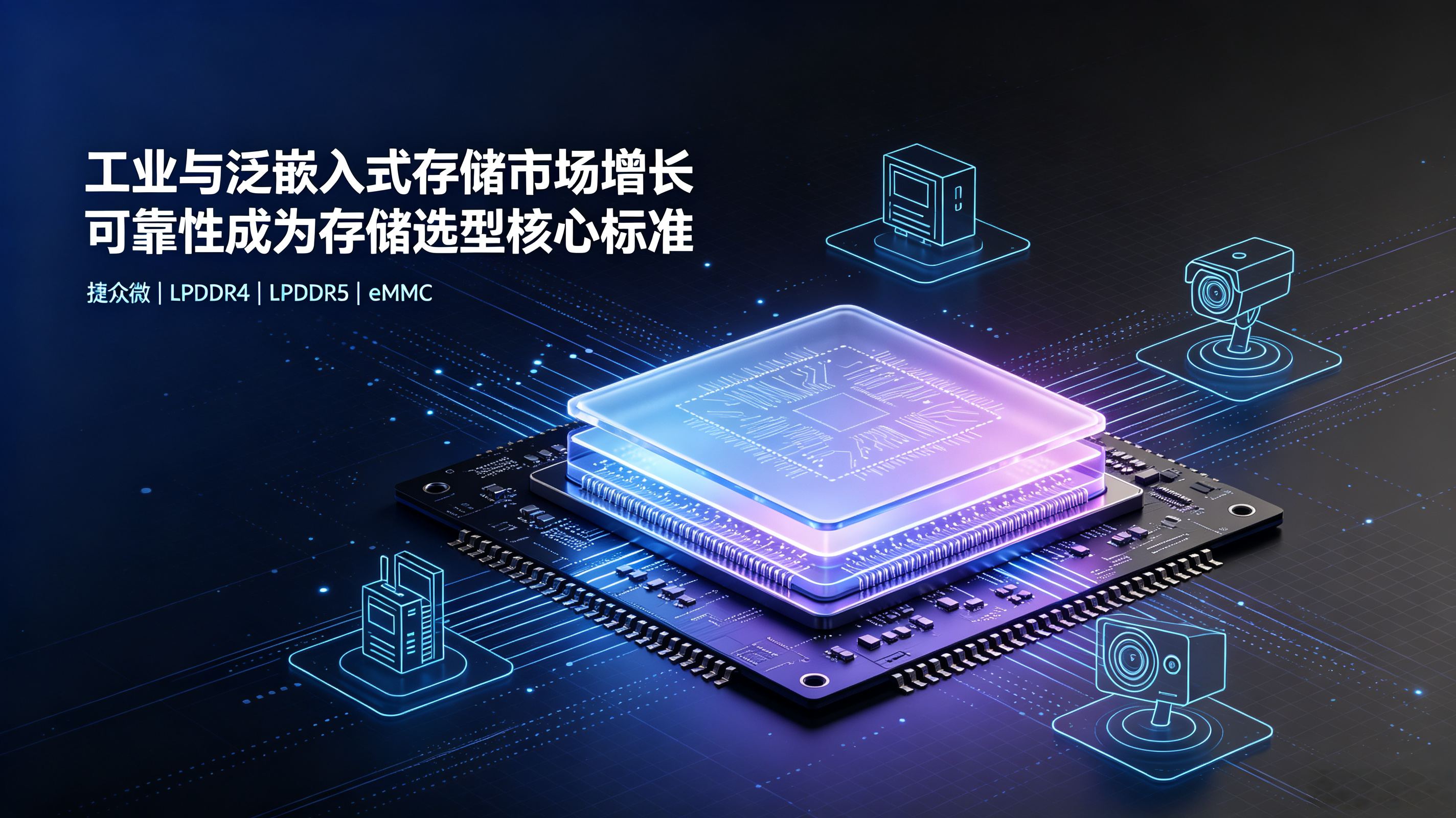工业与泛嵌入式存储市场增长 对存储可靠性提出更高标准